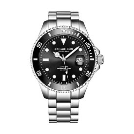 ストゥーリング オリジナル 腕時計 792 オートマチック 自動巻き男性用 時計 ウォッチ Mens Stainless Steel Automatic Self Wind Dive Watch 200M Water Resistant Unidirectional Ratcheting Bezel Screw Down Crown Sport Watch 792 Series