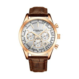 XgD[O IWi rv 3975LM.6 AiO NmOt Y jp U[ {v v EHb` Mens Dress Watch Chronograph Analog Watch Dial with Date - Tachymeter 24-Hour Subdial Mens Leather Strap - Wat