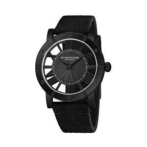 XgD[O IWi rv Stuhrling Original NH[c Y jp U[ {v v EHb` Stuhrling Original Mens Watch Leather Strap - Swiss Quartz Ronda Mvmt - Sports Watch - 881 Watches for Men Collection