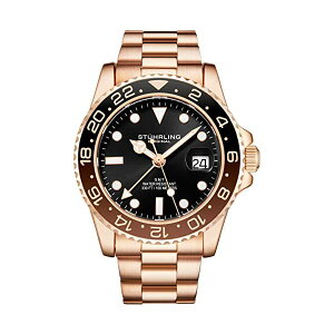 �X�g�D�[�����O �I���W�i�� �r���v 3965.05 �N�H�[�c �����Y �j���p ���v �E�H�b�` Mens Stainless Steel Jubilee Bracelet GMT Watch - Swiss Quartz, Dual Time, Quickset Date with Screw Down Crown, Water Resistant up to 10 ATM