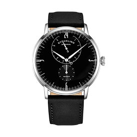 ストゥーリング オリジナル 腕時計 3969.1 アナログ メンズ 男性用 レザー 本革 時計 ウォッチ Mens Watches Horween Leather Watch Band - Minimalist Analog Dress Watch - Wrist Watch Domed Crystal - Mens Watch - 24 Hour Subdial- Watches for Men