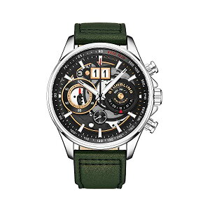 XgD[O IWi rv 923.02 NmOt Y jp U[ {v v EHb` Mens Chronograph Aviator Watch - Skeleton Pilot Watch with Tachymeter and Leather Strap Dress Watches Ace Aviator 45mm Watch