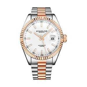 �X�g�D�[�����O �I���W�i�� �r���v �A�i���O �N�H�[�c �����Y �j���p ���v �E�H�b�` Watches for Men - Lineage Analog Dress Watch Mens Quartz Watch Watch Stainless Steel Bracelet Wrist Watch Luminous Hands and Markers - Mens Wa