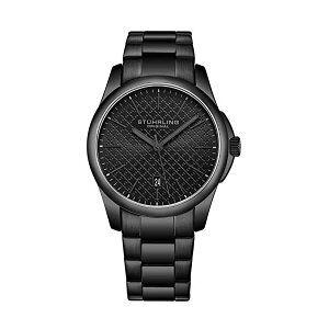 �X�g�D�[�����O �I���W�i�� �r���v 3970.6 �A�i���O �����Y �j���p ���v �E�H�b�` Mens Slim Dress Watch Stainless Steel Case and Band - Black Sport Watches Analog Watch Dial with Date - Minimalist Design for Men Argyle Collection