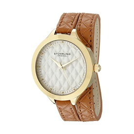 ストゥーリング オリジナル 腕時計 Stuhrling Original 658.02 レディース 女性用 レザー 本革 時計 ウォッチ Stuhrling Original Women's 658.02 Vogue Beige Wrap Around Leather Strap Watch