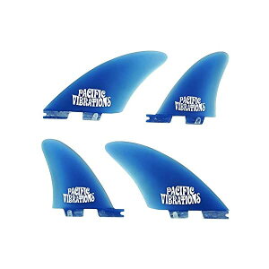 pVtBbNoCu[V T[tB tB T[tObY }X|[c T[t{[h O{[h PACIFIC VIBRATIONS FCS2 FCSII Controllers Surfboard 4 Quad fins Set Fiberglass Color Blue