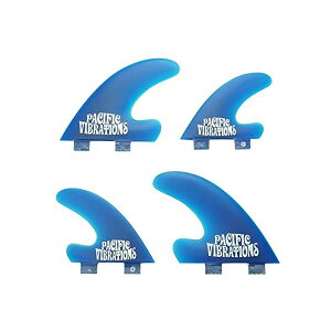 pVtBbNoCu[V T[tB tB T[tObY }X|[c T[t{[h O{[h PACIFIC VIBRATIONS FCS Base J Drive Surfboard fins 4 fin Quad fins Set Fiberglass Resin Color Blue