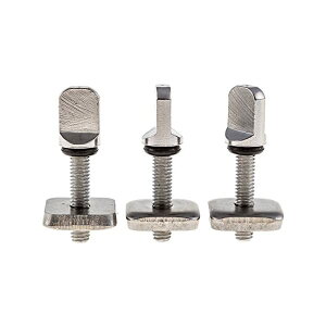 T^o[oT[tB SBS T[tB tB T[tObY }X|[c T[t{[h O{[h Santa Barbara Surfing SBS No Tool Stainless Steel Fin Screw for Longboard and SUP Choose 2 or 3 Pack