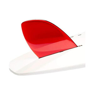 サーフィン フィン サーフグッズ マリンスポーツ サーフボード ロングボード DORSAL Rudder Surf SUP Longboard Surfboard Fins (D-Fin) Red