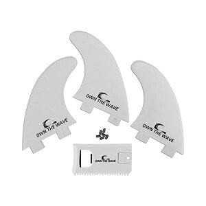 T[tB tB T[tObY }X|[c T[t{[h O{[h Own the Wave Fiberglass Reinforced Surfboard Fins 3 Thruster Fins (FCS G5 M5 Style) Comes with FCS Screws and Hex Key