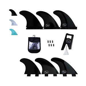 T[tB tB T[tObY }X|[c T[t{[h O{[h Ho Stevie! Fiberglass Reinforced Polymer Surfboard Fins Thruster (3 Fins) FCS or Futures Sizes, with Fin Bag, Screws, Wax Comb and Fin Key