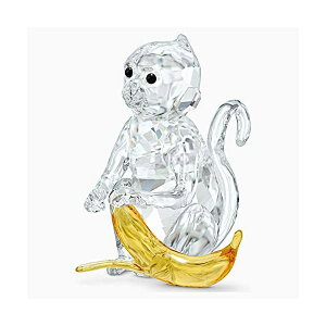 XtXL[ T  oii NA CG[ tBMA u CeA v[g 蕨 SWAROVSKI Monkey with Banana, Clear, Yellow