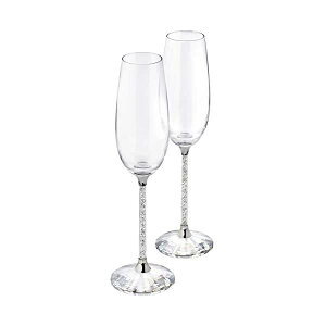 XtXL[ VpOX COX g[Xgt[g 2Zbg tBMA u CeA v[g 蕨 SWAROVSKI CRYSTALLINE TOASTING FLUTES SET OF 2