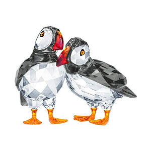 XtXL[ AgeBbNptB jVcmh  g tBMA u CeA v[g 蕨 Swarovski Atlantic Puffins Figurine Dark Multi One Size