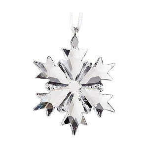 XtXL[ gXm[t[N ̌ I[ig NX^ tBMA u CeA v[g 蕨 SWAROVSKI Little Snowflake Ornament, Small, Clear Crystal