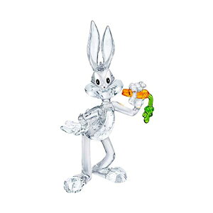 XtXL[ [j[e[Y obOXoj[ NX^ 5470344 }`J[ tBMA u CeA v[g 蕨 SWAROVSKI Bugs Bunny Crystal Figurine White 12.9 (5470344),Multicolor