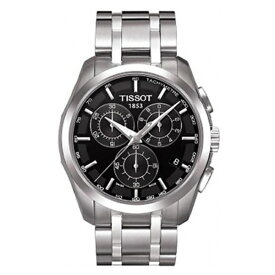 ティソ Tissot 腕時計 メンズ 時計 Mens Tissot T0356171105100 Chronograph Black Dial Bracelet Watch
