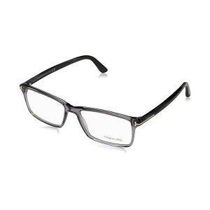 �g���t�H�[�h �T���O���X TOM FORD FT5408 020 56 TOM FORD Men's TF 5408 020 Clear Gray Clear Rectangular Eyeglasses 56mm