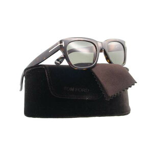 �g���t�H�[�h �T���O���X TOM FORD Tom Ford Snowdon New Sunglasses Size: 50 mm Color: Shiny Dark Havana/ Green Lenses