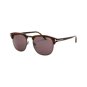 �g���t�H�[�h �T���O���X FT 0248 �w�����[ 52A �K�����^�� �_�[�N�n�o�i/�X���[�N�����Y Sunglasses Tom Ford FT 0248 Henry 52A Gunmetal, Dark Havana/Smoke Lenses
