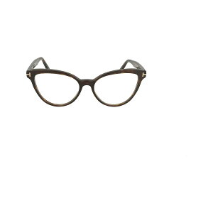 �g���t�H�[�h ���K�l �ዾ �T���O���X FT 5639 -B 052 �V���C�j�[ �N���V�b�N �_�[�N �n�o�i/�u���[ �u���b�N ���l�X Eyeglasses Tom Ford FT 5639 -B 052 Shiny Classic Dark Havana/Blue Block Leneses