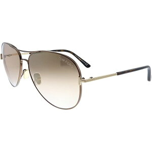 �g���t�H�[�h �N���[�N FT 0823 �V���C�j�[ �_�[�N�u���E��/���C�g�u���E�� 59/14/140 ���j�Z�b�N�X �T���O���X Tom Ford CLARK FT 0823 Shiny Dark Brown/Light Brown 59/14/140 unisex Sunglasses