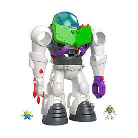 トイストーリー4 バズ・ライトイヤー ロボット フィッシャープライス フィギュア 人形 プレイセット Fisher-Price Imaginext Playset Featuring Disney Pixar Toy Story Buzz Lightyear Robot