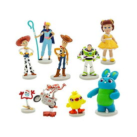 トイストーリー4 デラックス フィギュアセット 9体 ウッディー フォーキー バズ・ライトイヤー ボー・ピープ デューク・カブーン おもちゃ Disney Pixar Toy Story 4 Deluxe Figure Set