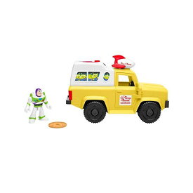 トイストーリー4 バズ・ライトイヤー プラネット トラック 車 おもちゃ グッズ Fisher-Price Imaginext Toy Story Buzz Lightyear & Pizza Planet Truck