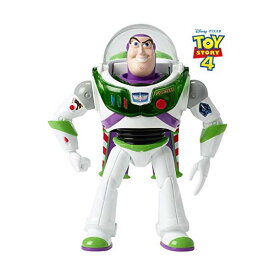 トイストーリー4 バズ・ライトイヤー アクション フィギュア 人形 おもちゃ 音が鳴る しゃべる 英語 Disney Pixar Toy Story Blast-Off Buzz Lightyear Figure, 7"