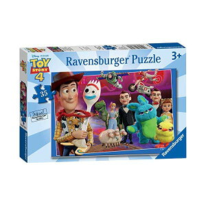 gCXg[[4 WO\[pY 35s[X  ObY Ravensburger 08796 Disney Pixar Toy Story 4-35 Piece Jigsaw Puzzle for Kids - Every Piece is Unique - Pieces Fit Together Perfectly