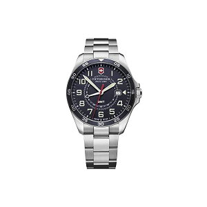 rNgmbNX VICTORINOX rv EHb` XCX A[~[ }`c[ Victorinox FieldForce GMT Blue dial, Silver SST Bracelet