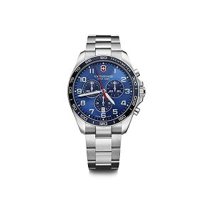 rNgmbNX VICTORINOX rv EHb` XCX A[~[ }`c[ Victorinox Fieldforce Classic Chrono, Blue dial, Bracelet