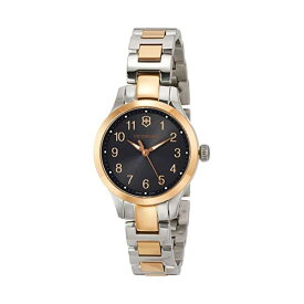 ビクトリノックス VICTORINOX 腕時計 ウォッチ レディース 女性用 スイス アーミー マルチツール Victorinox Alliance XS Quartz Grey Dial Two-Tone Ladies Watch 241841