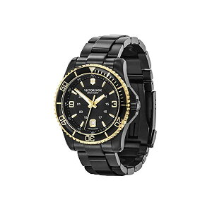 rNgmbNX VICTORINOX rv EHb` Y jp XCX A[~[ }`c[ Victorinox Swiss Army 241884 Men's Maverick Black Bracelet Watch