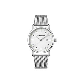 ウェンガー WENGER 腕時計 ウォッチ 時計 アーバンクラシック クォーツ メンズ 男性用 Wenger Men's Urban Classic Quartz Watch with Stainless-Steel Strap, Silver, 22 (Model: 01.1741.113)