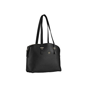 �E�F���K�[ WENGER �g�[�g�o�b�O �� �V�����_�[�o�b�O Wenger RosaElli, Black/Floral, 14 Inch Tote Bag