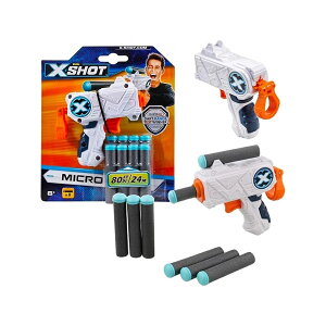 ZURU - XSHOT - �}�C�N�� - 1 �V���b�g �A���[�K�� - 8 �t�H�[���A���[ - �ő� 24 ���[�g���܂Ŕ��� - 3613TQ1 ZURU - XSHOT - Micro - 1 Shot Arrow Gun - 8 Foam Arrows - Shoots up to 24m - 3613TQ1