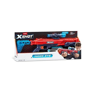 X-Shot Excel Hawk Eye Foam Dart Blaster (16 Darts) by ZURU - �u���[ X-Shot Excel Hawk Eye Foam Dart Blaster (16 Darts) by ZURU - Blue