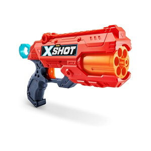 ���؂� X-Shot Excel Double Reflex 6 �t�H�[���_�[�c�u���X�^�[�A�_�[�c 16 �{�t���A�}���`�J���[�A36433 LUXURIATE X-Shot Excel Double Reflex 6 Foam Dart Blaster with 16 Darts Multicolor, 36433