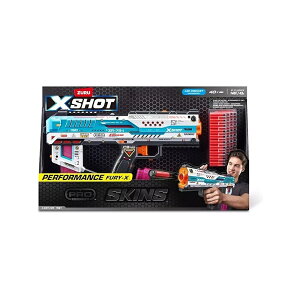 XSHOT �X�L�� �v�� �V���[�Y �t���[���[ X 40 �_�[�c �g�C�K�� XSHOT Skins Pro Series Fury-X 40 Darts Toy Gun