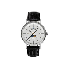 ツェッペリン 腕時計 ZEPPELIN 時計 ウォッチ Zeppelin LZ120 Rome Watch | Silver/Black Leather