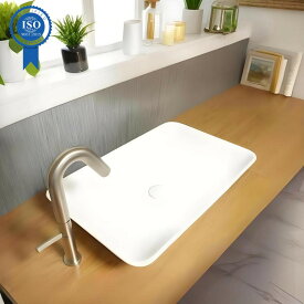 期間限定大幅値下げ！【ISO9001認証・高品質】【洗面台 145】お買得4点セット/洗面台　置き型　おしゃれ洗面ボウル　洗面器　陶器　洗面ボウル　手洗器　洗面ボール　手洗い鉢　洗面所