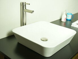 大幅値下げ！【洗面器 T-21M】お買得3点セット/洗面ボウル＋排水栓＋選べる排水トラップ（S床/P壁）送料無料!!ボウル外寸：横幅430 奥行き430 高さ110