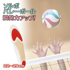 SORBO DSISソルボバレーボール 中敷 バレー シューズ インソール 足 親指 衝撃緩和 かかと ふかふかクッション ジャンプ ひざ 足