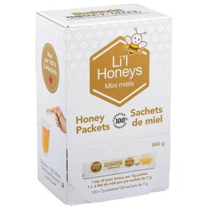 iBeeMaid ݂͂ 120j LIL HONEYS nj[ 7g×120 e840g  Ji_ ܂Ƃߔ r[Ch 45836