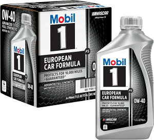 ���[�r������ �G���W���I�C�� 0W-40 946ml×6�{ ���[�^�[�I�C�� Mobil 1 EUROPEAN CAR FORMULA 6US.Qts 643415
