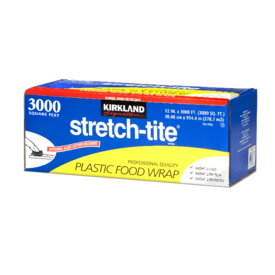 （カークランド ストレッチタイト 914.4m）フード ラップ 食品 保存 大容量 箱入り KIRKLAND stretch-tite 3000FEET コストコ 177300