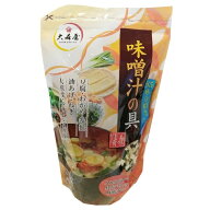 （大森屋 味噌汁の具 175g）85杯分 豆腐 わかめ 巻麩 油あげ ねぎ 大根葉 つのまた（海藻） 即席 乾燥 簡…