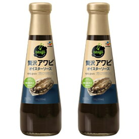 （CJ FOODS 贅沢アワビ オイスターソース 350g×2本入）あわび エキス かき 海鮮 炒め物 スープ 韓国 中華料理 調味料 700g アワビソース コストコ 32750